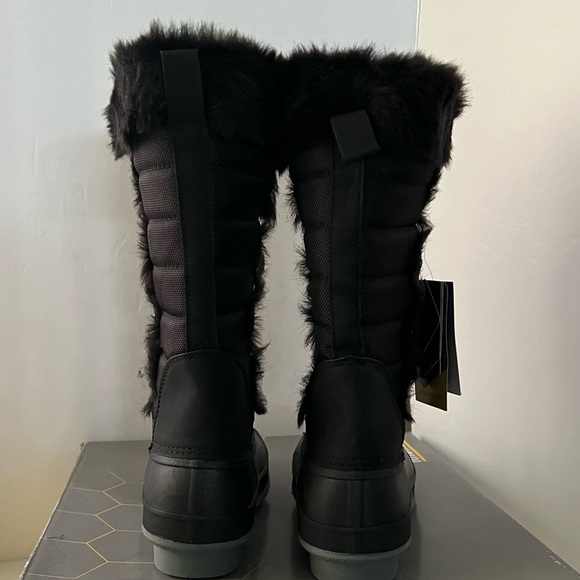 Khombu Women's Kandice Tall Lace-Up Faux Fur Winter Snow Boot size 6 M - Picture 6 of 11